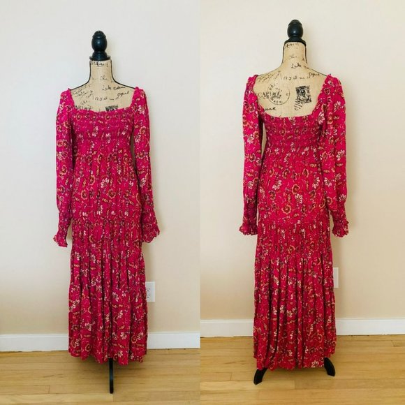 SOLD Free People Sweet Escape Maxi Dress Size Medium NWOT $168 - Picture 3 of 14